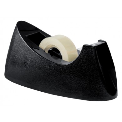 Plakbandhouder Quantore zwart 33m