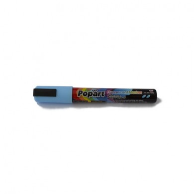 Popart Krijtstiften 5mm, blauw
