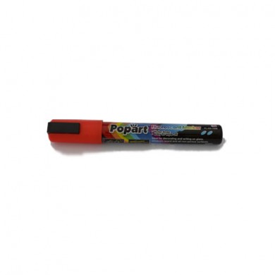 Popart Krijtstiften 5mm, rood